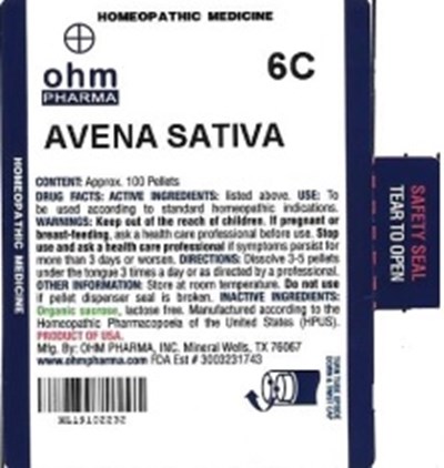Md Tube Label (Avena Sativa   Md Tube Label)